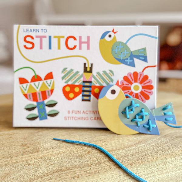 Learn To Sew Children's Stitching Craft Activity Set (3+ years) - Rainy Day Activity
