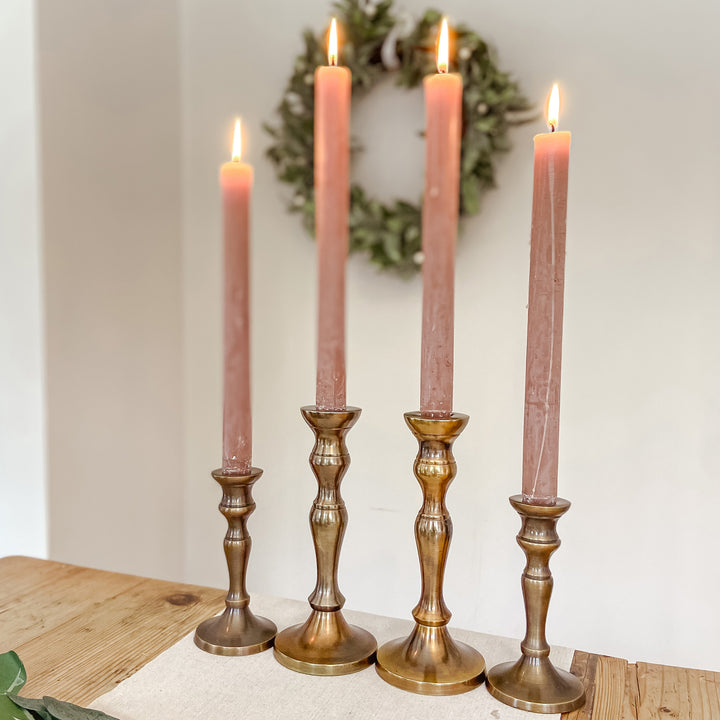 Bronze Candle Sticks – Set Of 2 - The Wedding of My Dreams
