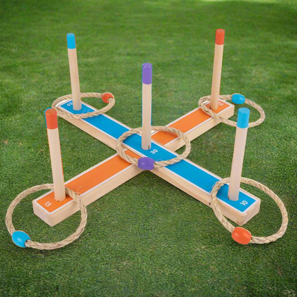 Wedding Garden Games - Wooden Ring Toss / Hoopla