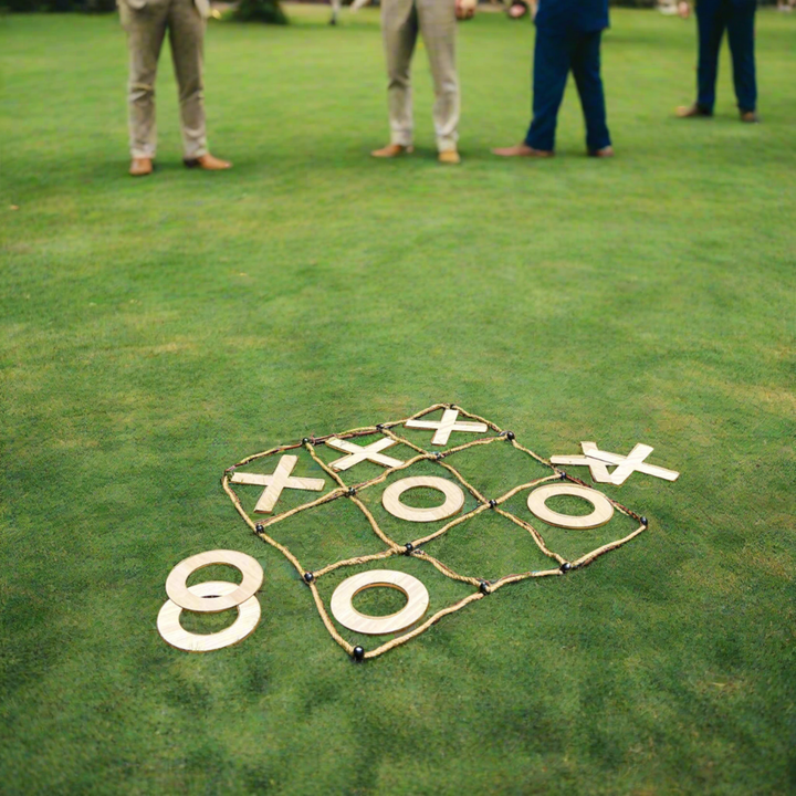 Wedding Garden Games - Giant Noughts & Crosses garden games - The Wedding of My Dreams