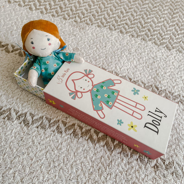 Dolly in a Box, Matchbox Soft Toy - Children's Gift kids - The Wedding of My Dreams