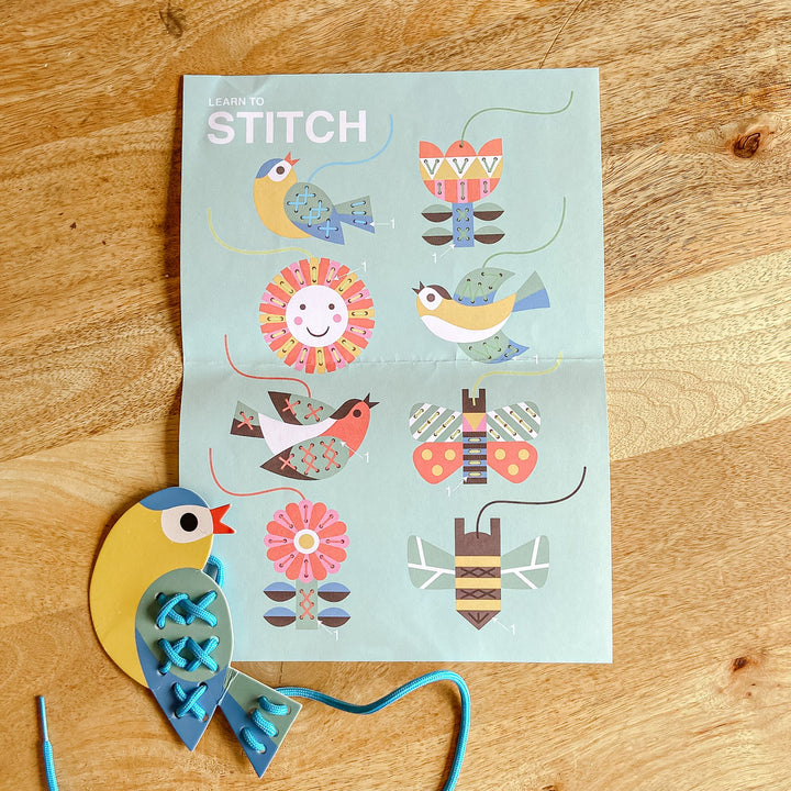 Learn To Sew Children's Stitching Craft Activity Set (3+ years) - Rainy Day Activity kids - The Wedding of My Dreams