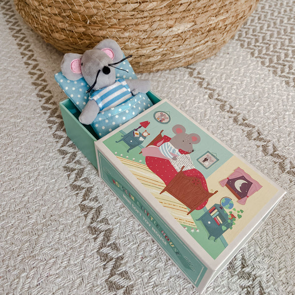 Mouse in a House, Matchbox Mouse Soft Toy - Children's Stocking Filler