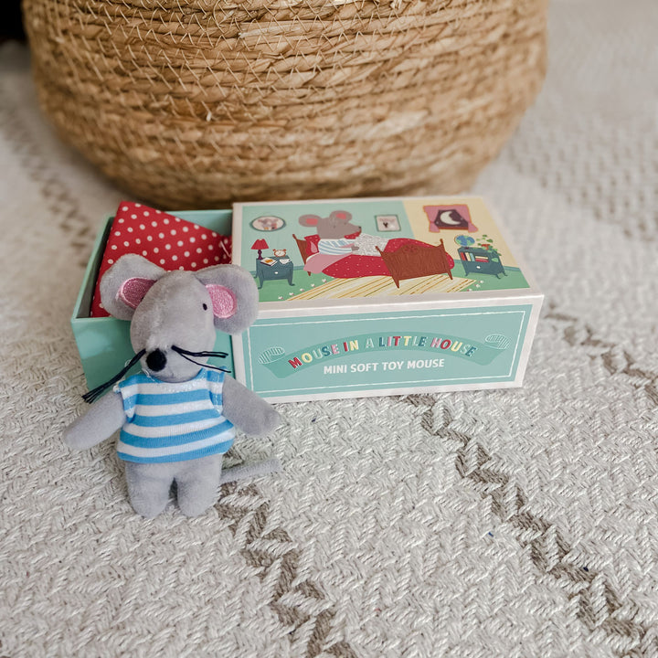 Mouse in a House, Matchbox Mouse Soft Toy - Children's Stocking Filler kids - The Wedding of My Dreams