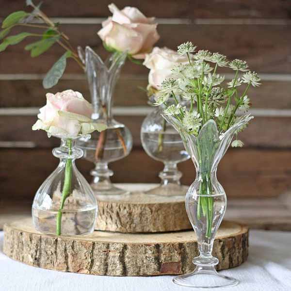 Wood Log Tree Slices - Rustic Wedding Centrepieces. (Varying Sizes 20cm - 47cm) centrepieces and vases - The Wedding of My Dreams