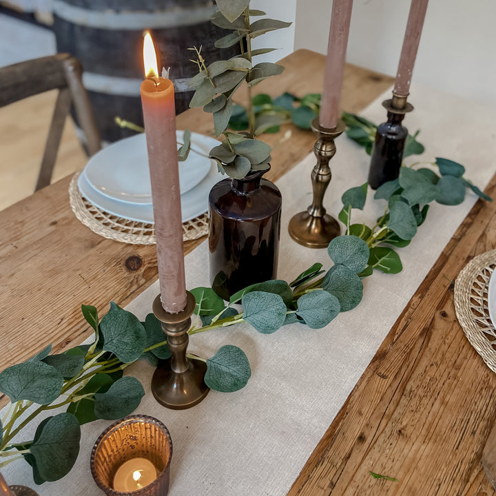 Bronze Candle Sticks – Set Of 2 - The Wedding of My Dreams