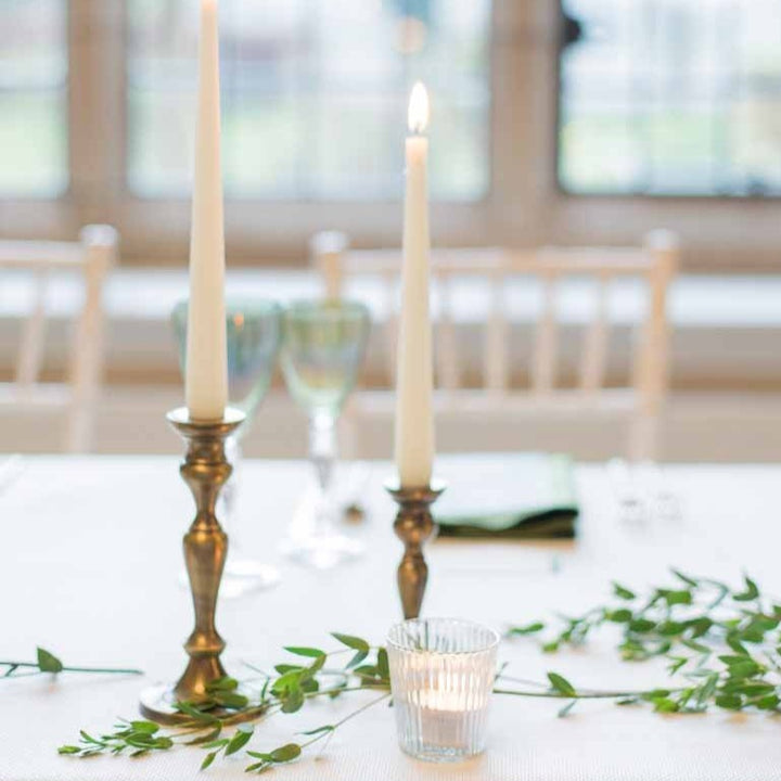 Bronze Candle Sticks – Set Of 2 - The Wedding of My Dreams