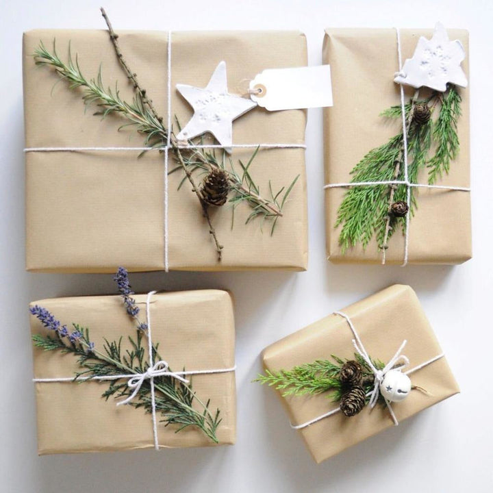 Plain Brown Wrapping Paper Roll - 8m Roll - BurrowandNest