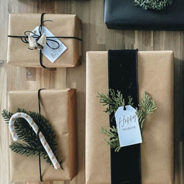 Plain Brown Wrapping Paper Roll - 8m Roll - BurrowandNest
