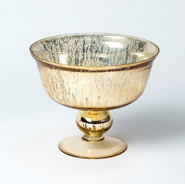 Antique Gold Footed Bowl Wedding Centrepiece centrepieces and vases - The Wedding of My Dreams