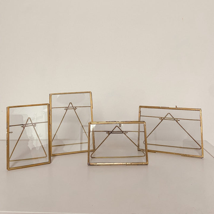 Brass Photo Frames Table Numbers (Free Standing) Wedding Stationery - The Wedding of My Dreams