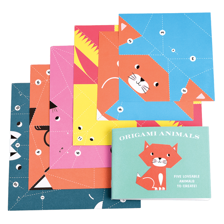 Origami Animals Craft Set - Stocking Filler kids - The Wedding of My Dreams