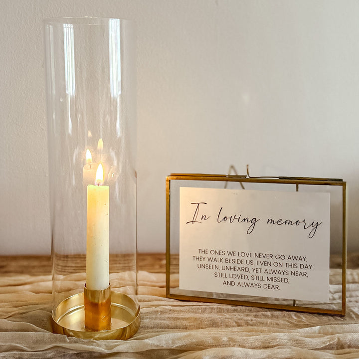 In Loving Memory - A6 Wedding Print wedding sign - The Wedding of My Dreams