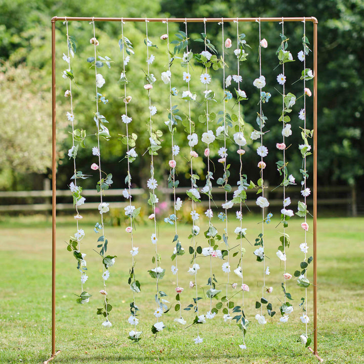 Copper Frame Wedding Arch Backdrop 2m x 1.5m backdrop - The Wedding of My Dreams