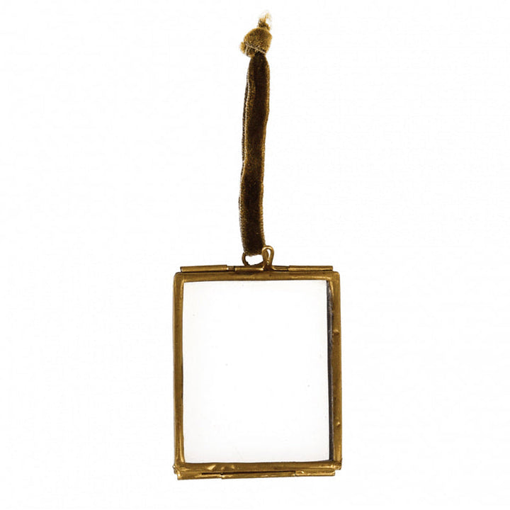 Tiny Distressed Brass Photo Frame 5cm  - The Wedding of My Dreams