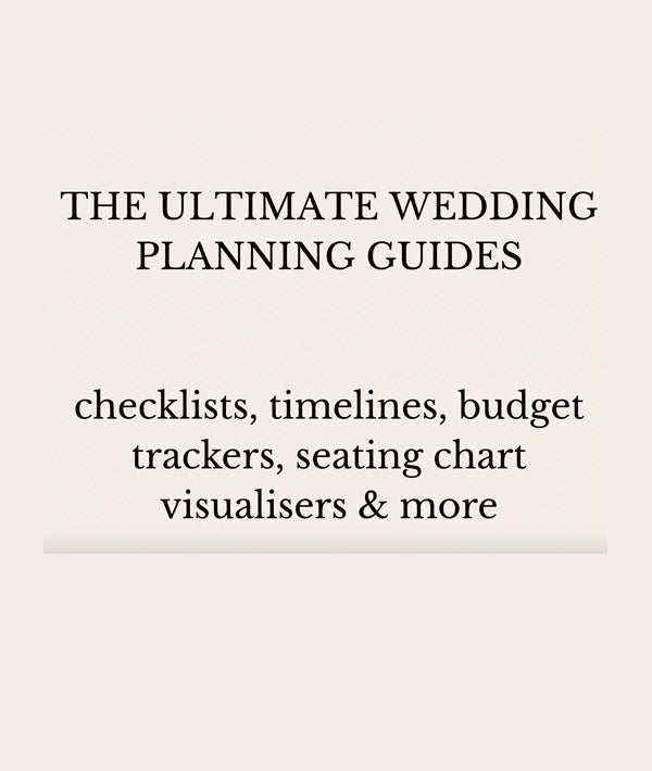 Ultimate Wedding Planning Guides Digital Download - Checklists, Budget Tracker,  Seating Plan Template, Vendor Comparisons, Timelines & more