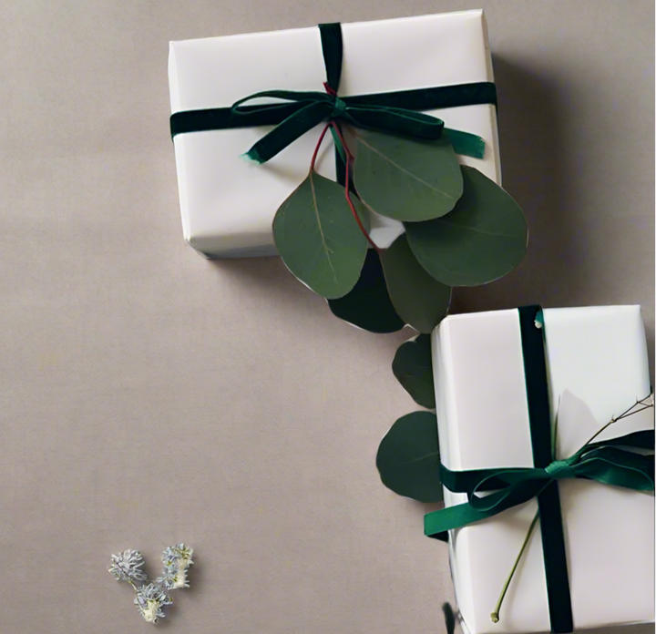 Plain White Wrapping Paper 10m Roll (Matt) - Gift Wrap Christmas- Burrow and Nest Interiors -  Home Decor Gift Shop