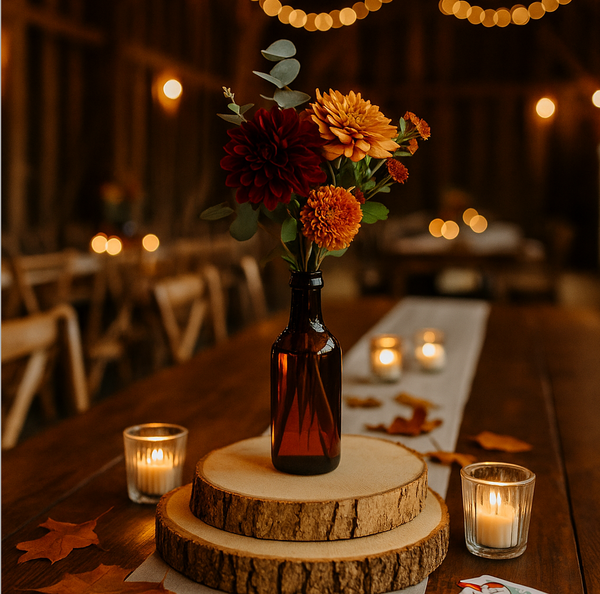Wood Log Tree Slices - Rustic Wedding Centrepieces. (Varying Sizes 20cm - 47cm)