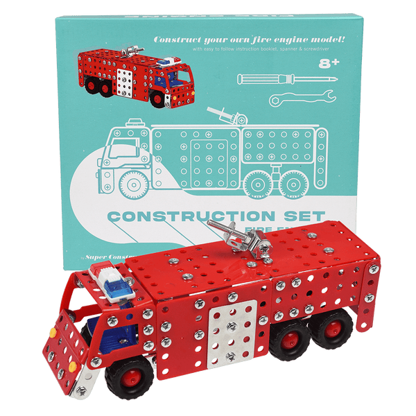 Build Your Own Fire Engine Construction Kit  - 8 Years +