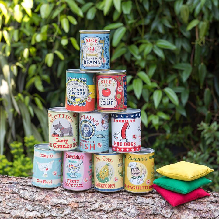 Wedding Garden Games - Traditional Tin Can Alley garden games - The Wedding of My Dreams