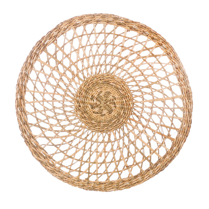 4 x Natural Woven Seagrass Placemat Placemats - The Wedding of My Dreams