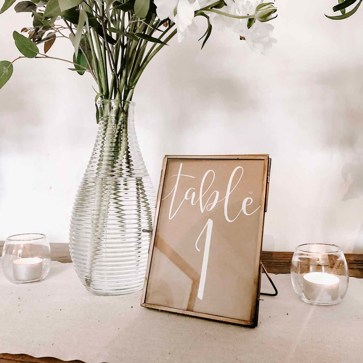 Brass Photo Frames - The Wedding of My Dreams