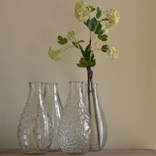 Set of Clear Glass Vases Assorted (2 Sizes) - The Wedding of My Dreams