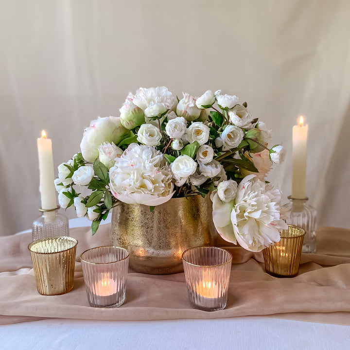 Champagne Wedding Draping Fabric 6m x 2.5m - Wedding Ceremony Backdrop or Table Runner backdrop - The Wedding of My Dreams
