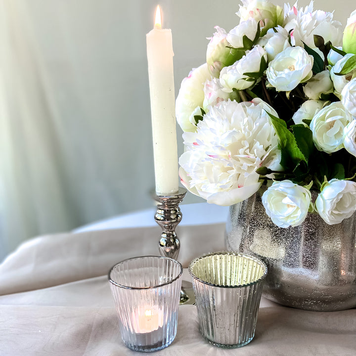Silver Candlesticks – Set Of 2 - The Wedding of My Dreams