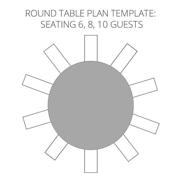 Wedding Seating Plan Template & Planner –  FREE Download - The Wedding of My Dreams