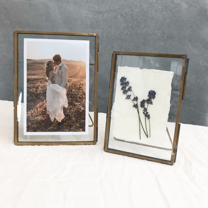 Brass Photo Frames - The Wedding of My Dreams