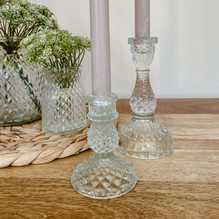 Light Grey/Oyster Dinner Candles - Pack of 5 dinner candles - The Wedding of My Dreams