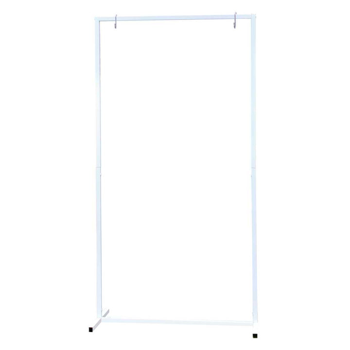 Hanging Sign Frame White Metal Frame For Hanging Wedding Signs 1.45m – The Wedding of My ...