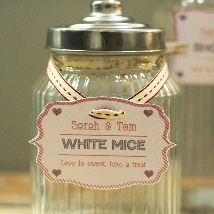 Wedding Candy Buffet Labels (Personalised) - Free Printables - The Wedding of My Dreams