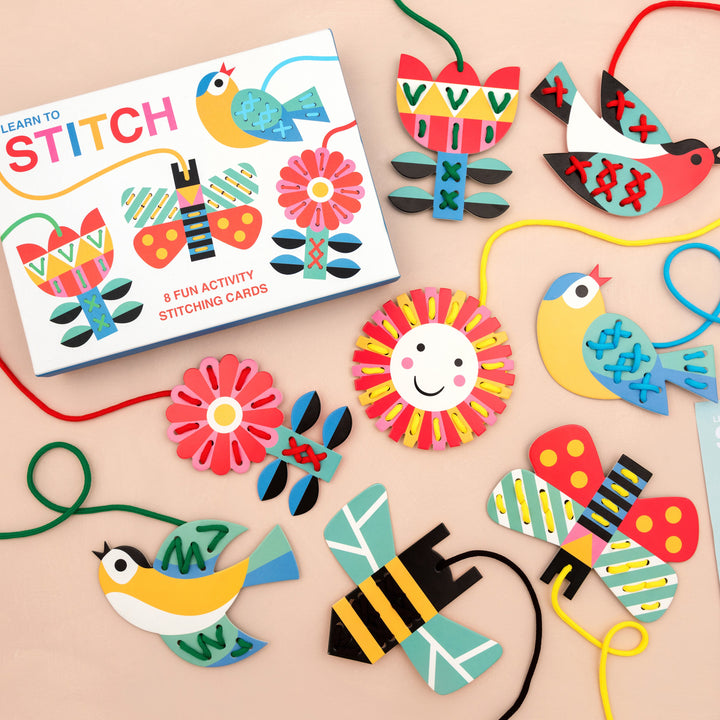 Learn To Sew Children's Stitching Craft Activity Set (3+ years) - Rainy Day Activity kids - The Wedding of My Dreams