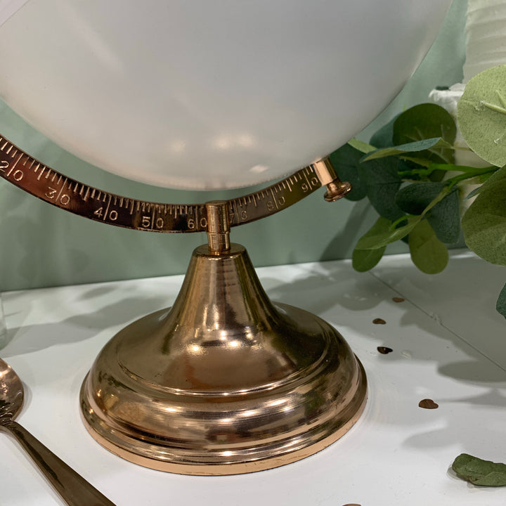 Wedding Guest Book Globe - The Adventure Begins Here - The Wedding of My Dreams