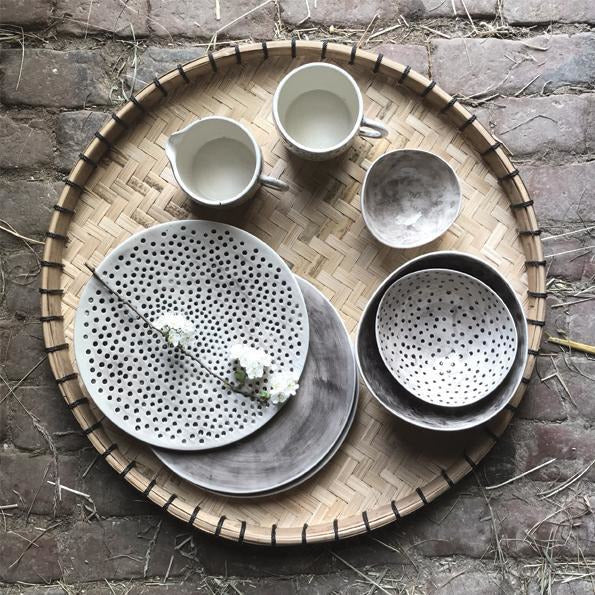 Natural Woven Tray (2 sizes) - BurrowandNest