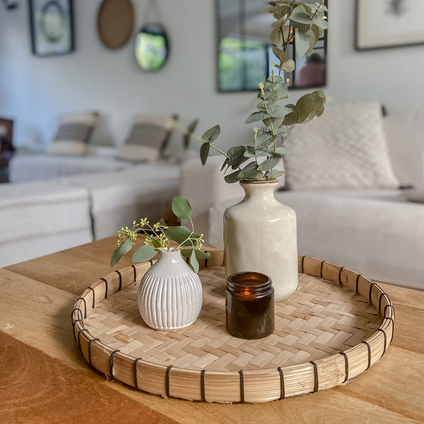 Natural Woven Tray (2 sizes)