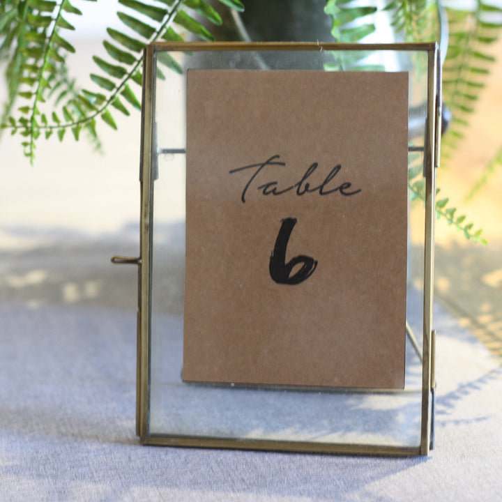 Printable: Table Numbers (Brush Stroke) 1 - 24 INSTANT DOWNLOAD - The Wedding of My Dreams